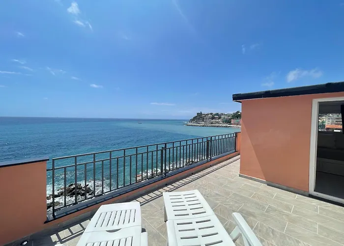 Comodissimo Gaslini E Mare Lägenhet *